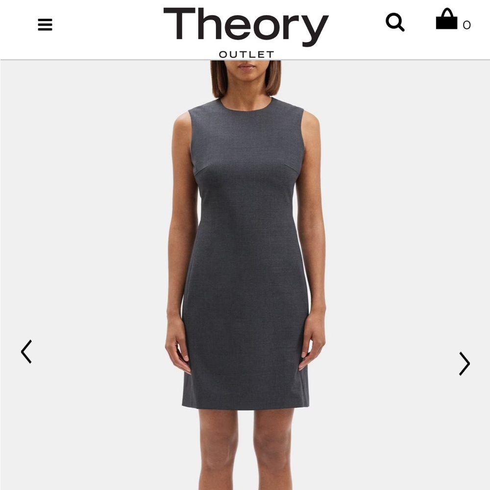 THEORY SLEEVELESS DRESS SIZE 4
